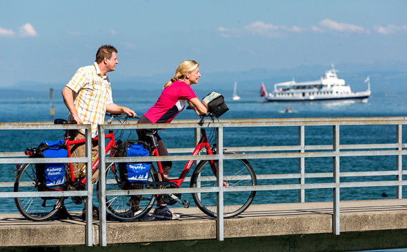 cycling at Lake Constance