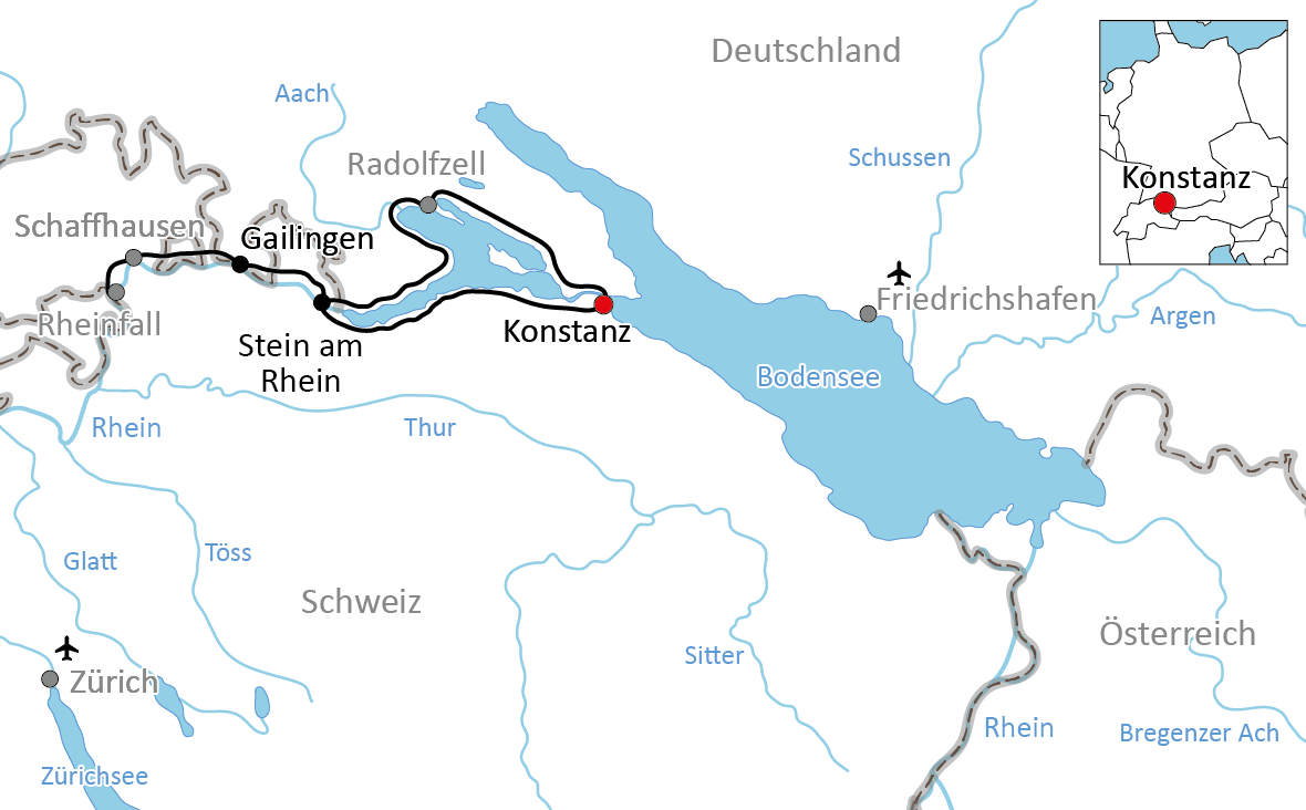 Bike Tour to the Rhine Falls