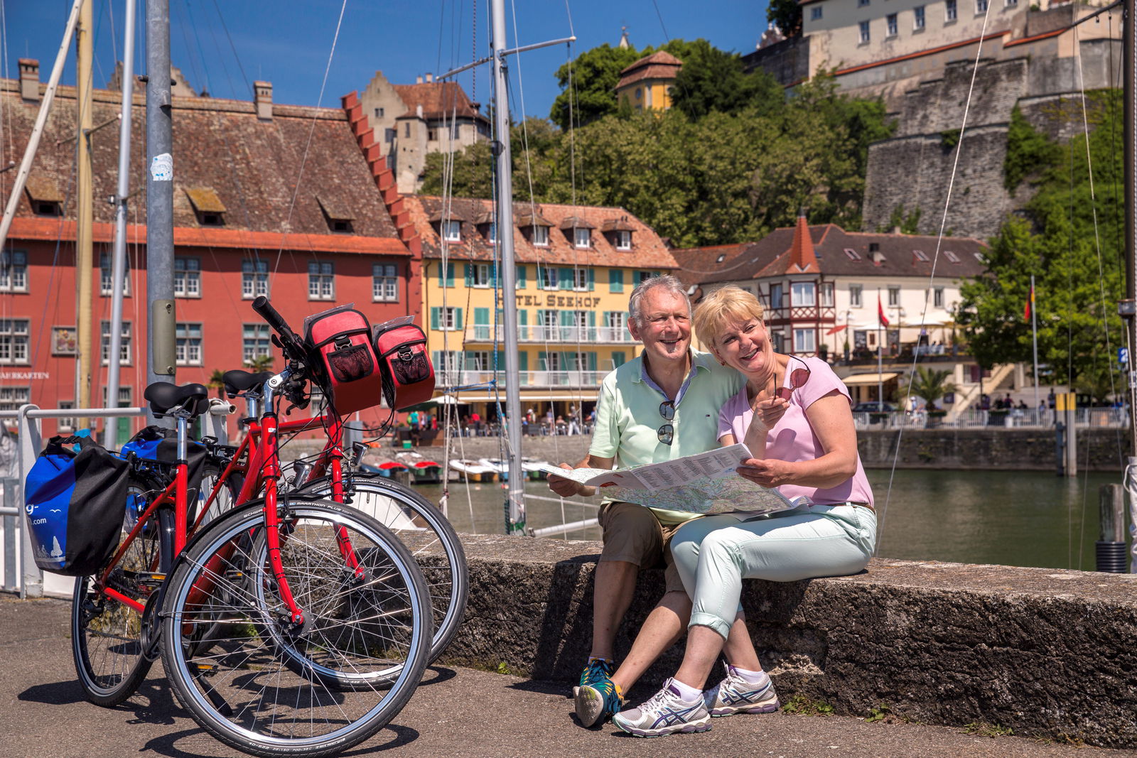 Gentle cycle holiday around Lake Constance The Lake Constance Cycle Path