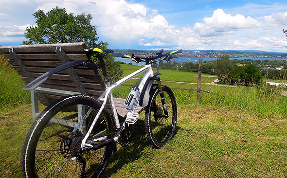Two days at the Lower Lake on a mountain bike