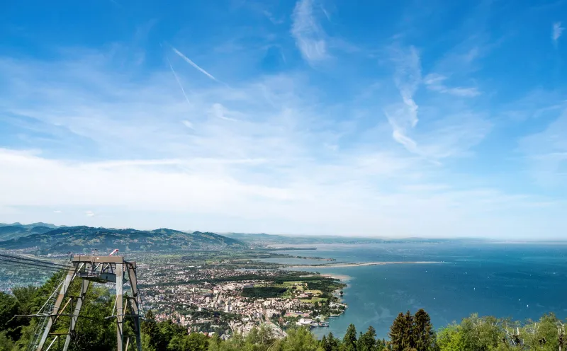   View from the Pfänder near Bregenz