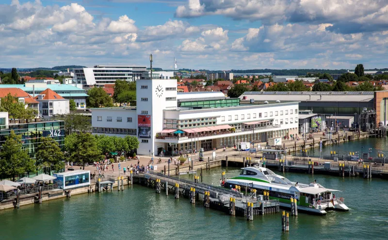   The Zeppelin city of Friedrichshafen