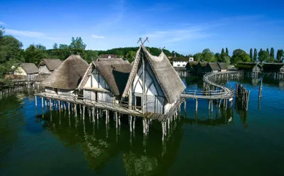 Pile dwellings in Uhldingen