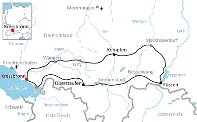 Active Bike Tour through the Allgäu Region