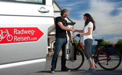 luggage transfer service on Lake Constance