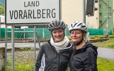 Border crossing in Vorarlberg