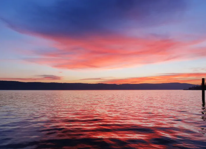 Sundown, Lake Constance