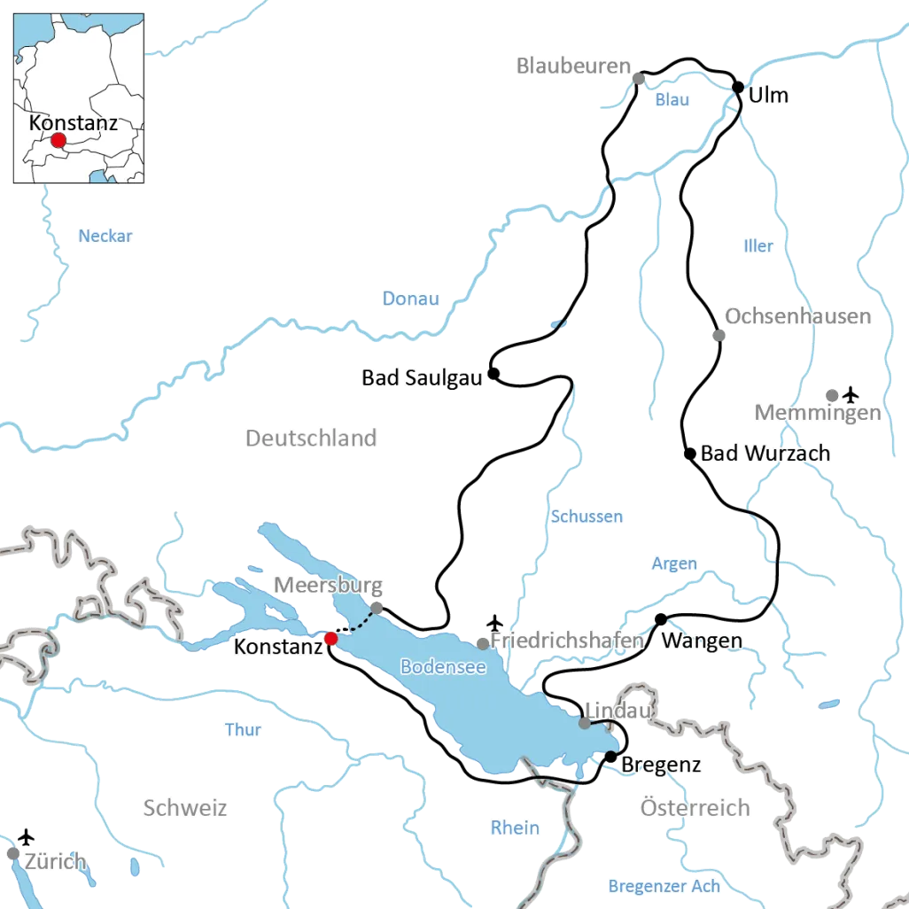 Cycling Tour through Lake Constance Hinterland 