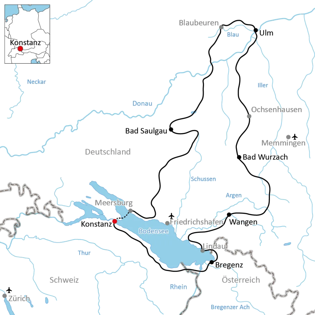 Cycling Tour through Lake Constance Hinterland