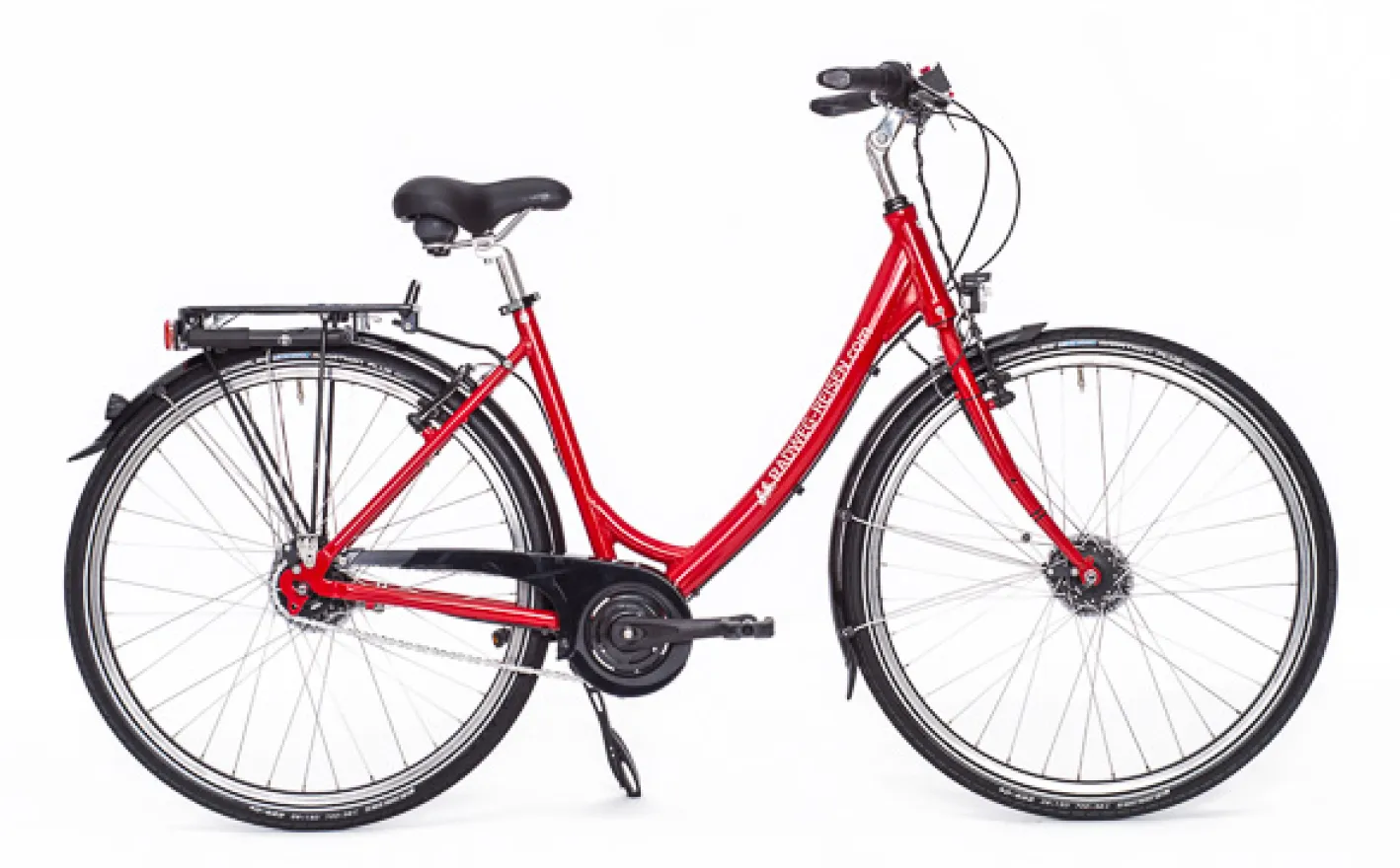 Unisex bike with 8-gear hub gears