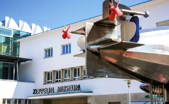 The Zeppelin Museum Friedrichshafen, the world's largest collection on the history of airships
