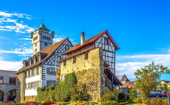 The picturesque town of Arbon in Switzerland