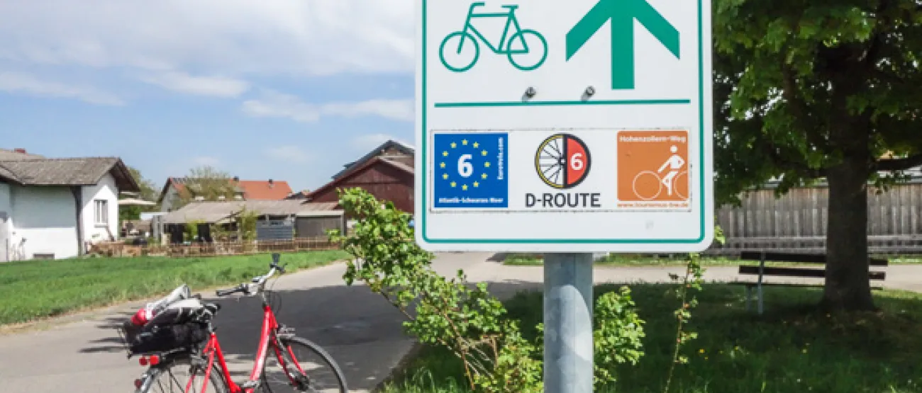 Signpost EuroVelo 6