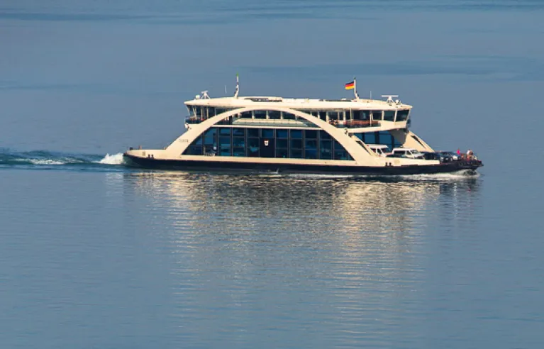 Lake Constance ferry from Meersburg to Constance