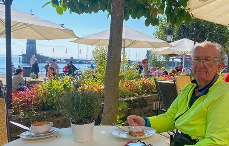 Coffee break in Lindau