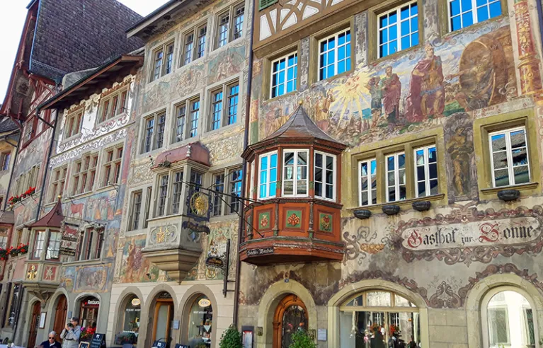 House facades Stein am Rhein