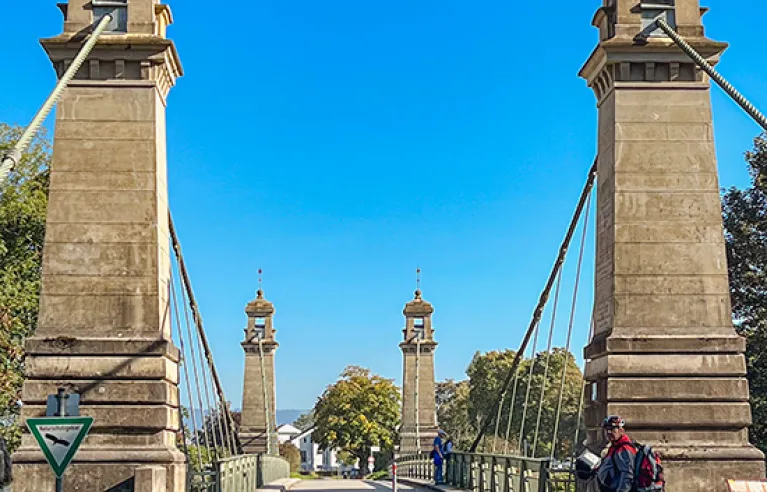 Langenargen suspension bridge