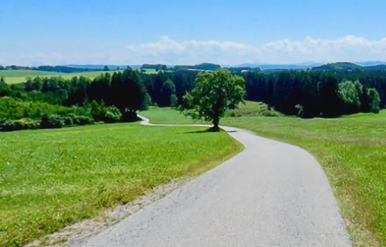 View of the Allgäu