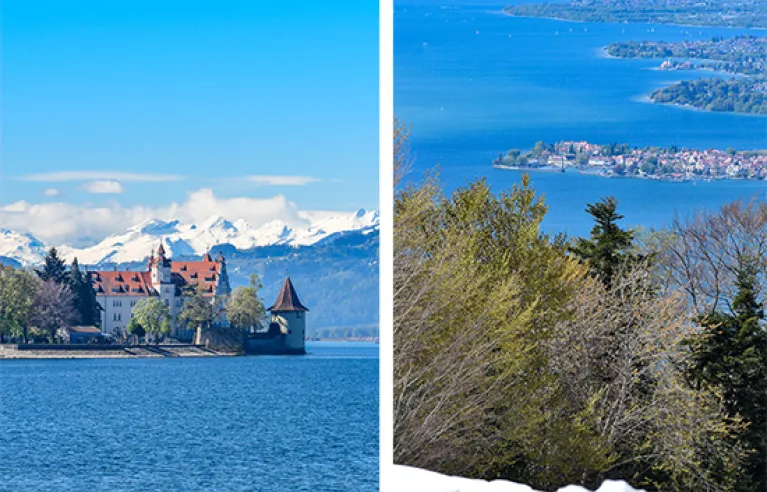 Lindau and Bregrenz