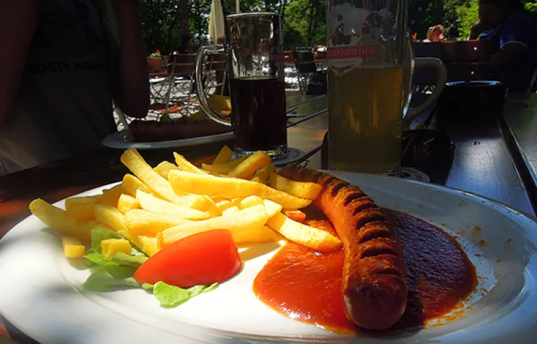 Currywurst break