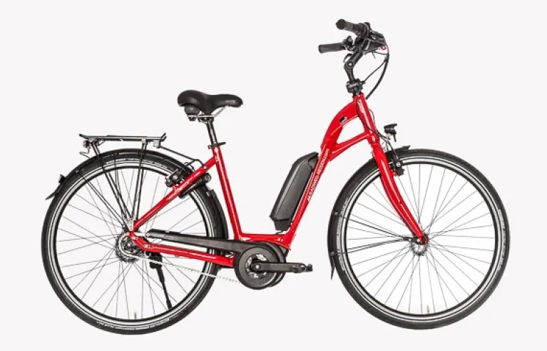 Used e-bike red