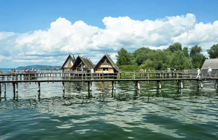 Pile dwellings in Uhldingen