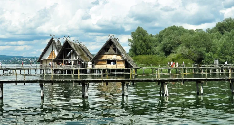 Pile dwellings, Lake Constance
