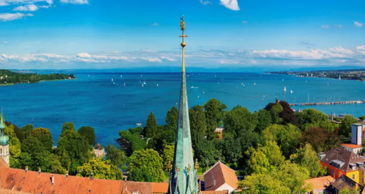 Constance, View of the Upper Lake