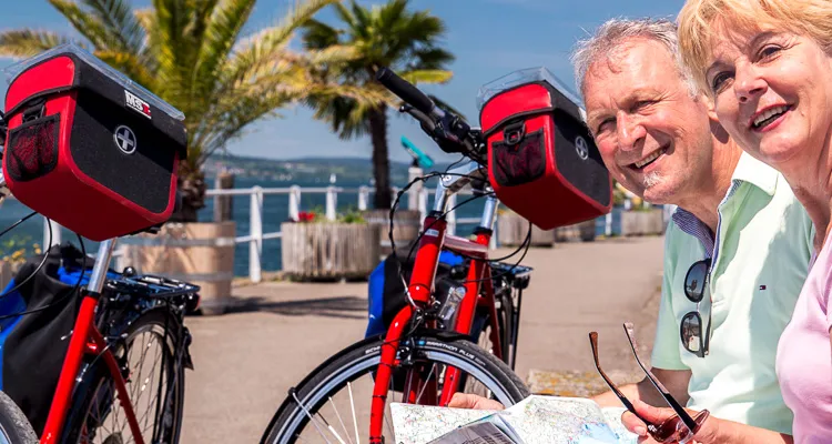 Extended cycling vacations at Lake Constance