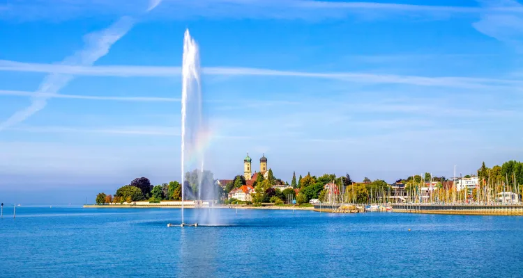 Friedrichshafen, Castle Church and Graf-Zeppelin-Haus