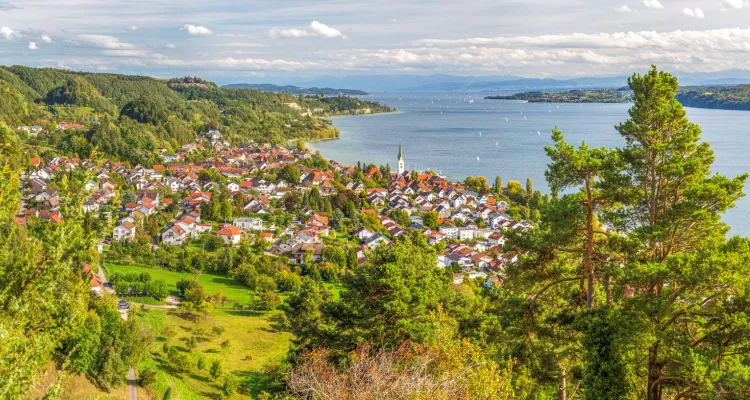 Sipplingen, View of Haldenhof