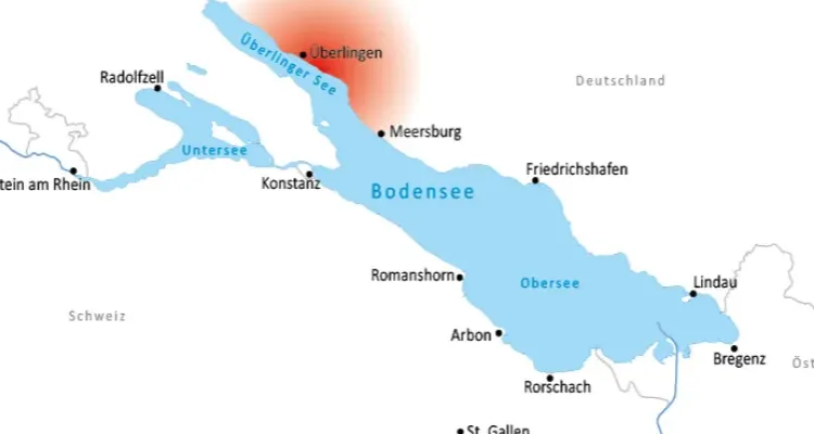 Karte Region Überlingen