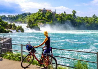 Fahrradtour am Untersee und zum Rheinfall